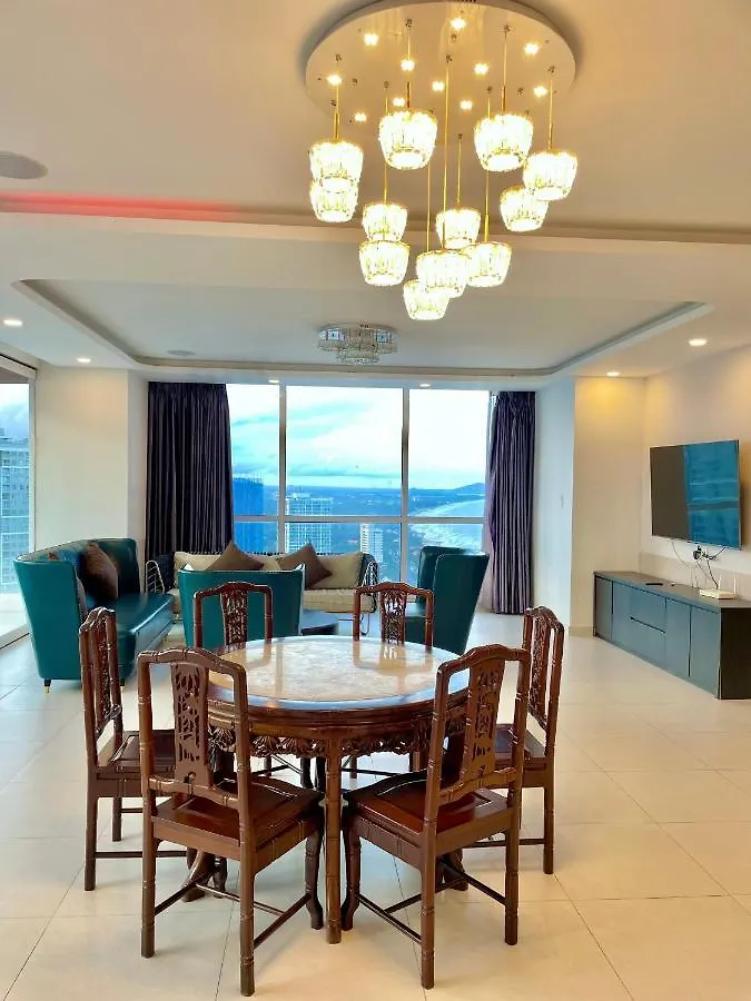Apartmán Penthouse 4Pn Oasky Vt Seaview 3401 Vũng Tàu Vietnam